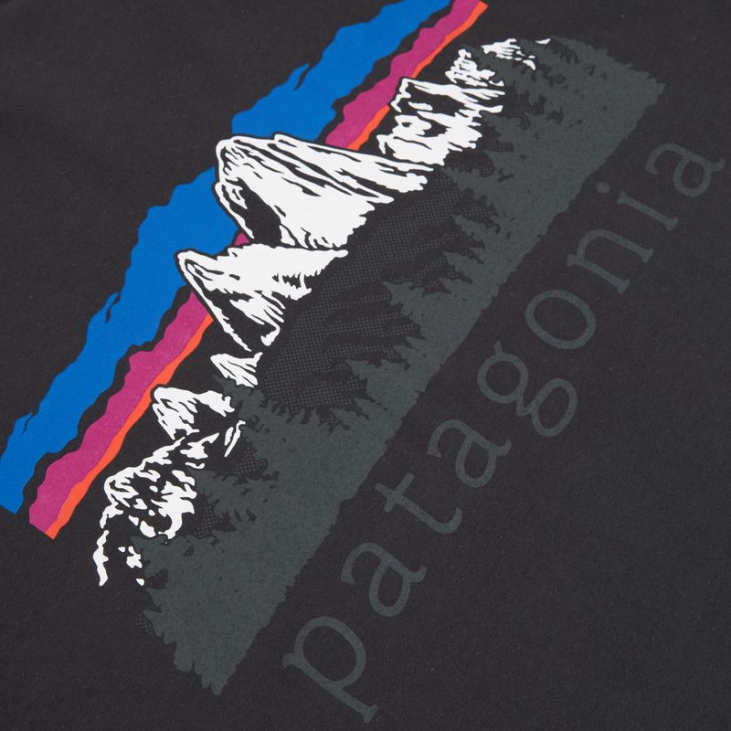 Лонгслів чоловічий Patagonia Fitz Roy Foothills LS ink black 4
