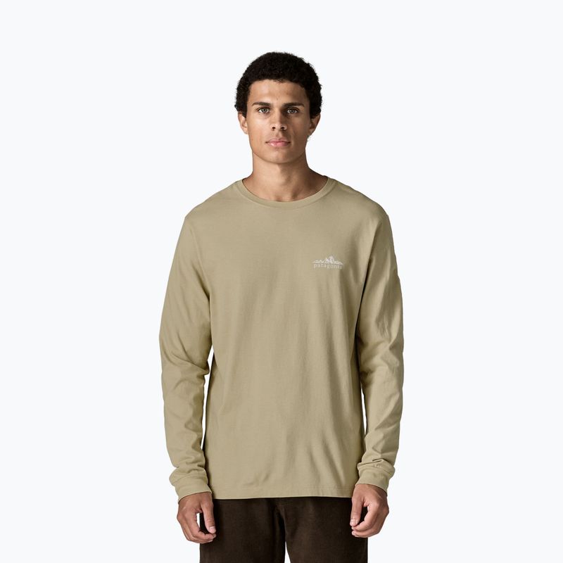 Лонгслів чоловічий Patagonia Fitz Roy Foothills LS weathered stone
