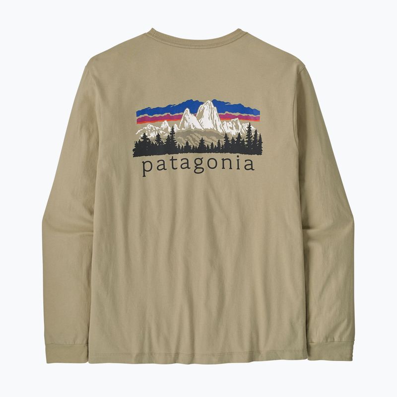 Лонгслів чоловічий Patagonia Fitz Roy Foothills LS weathered stone 3