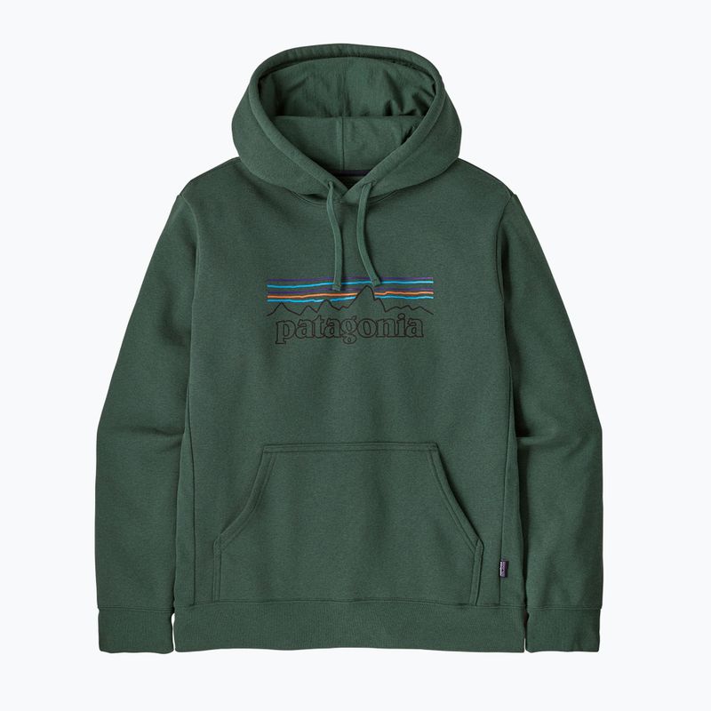 Кофта чоловіча Patagonia P-6 Logo Uprisal Hoody p-6 outline: canopy green