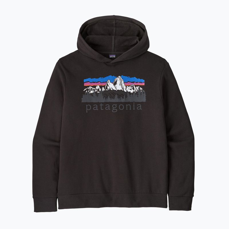 Кофта трекінгова чоловіча Patagonia Fitz Roy Foothills Daily Hoody black