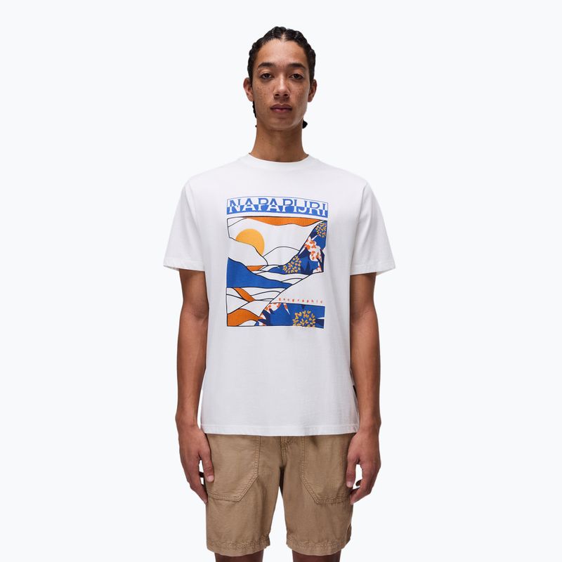 Футболка чоловіча Napapijri S-Valdor white heron