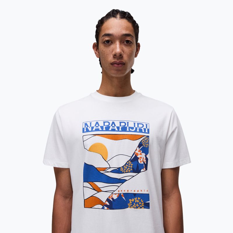 Футболка чоловіча Napapijri S-Valdor white heron 3