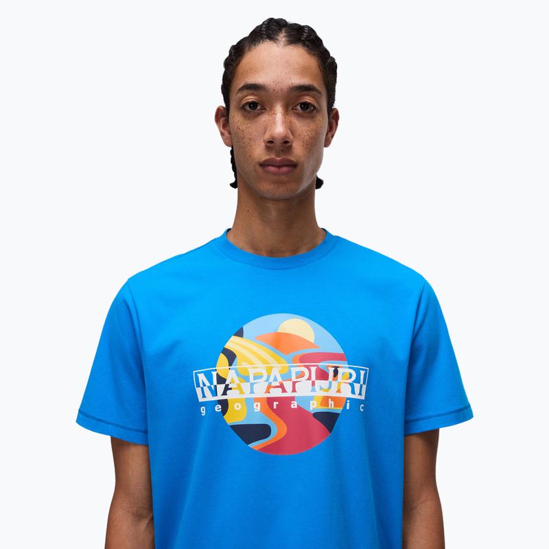 Футболка чоловіча Napapijri S-Valdor french blue B2W 3