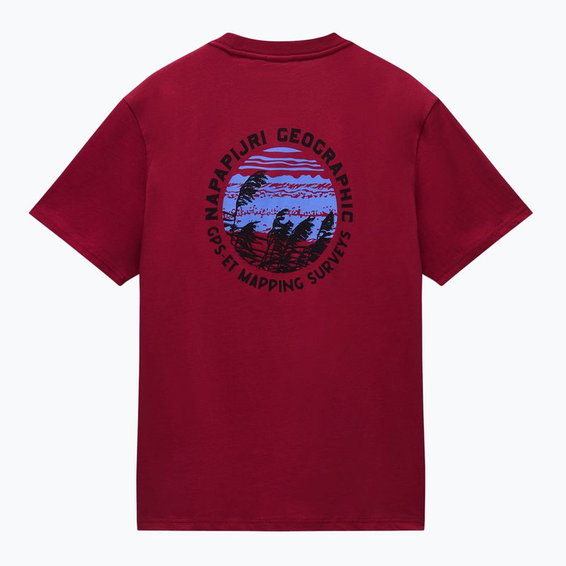 Футболка чоловіча Napapijri S-Vignonil Back tibetan red R1E 6