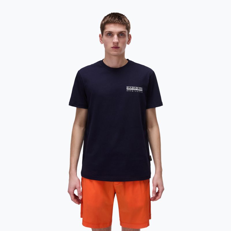 Футболка чоловіча Napapijri S-Vignonil Back blu marine