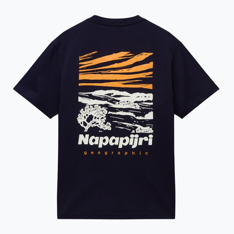 Футболка чоловіча Napapijri S-Vignonil Back blu marine 6