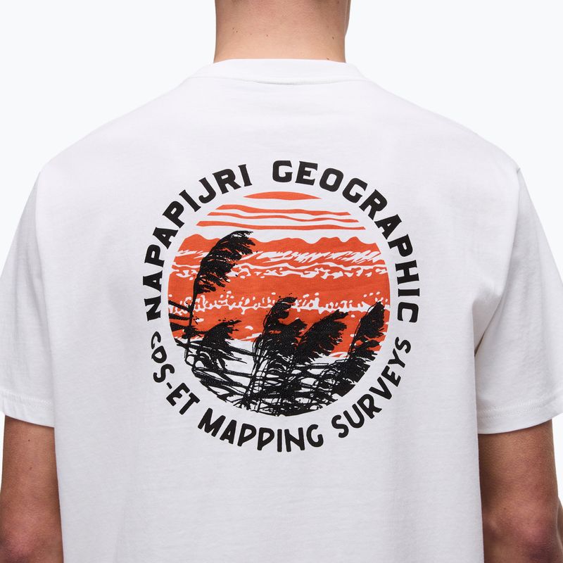 Футболка чоловіча Napapijri S-Vignonil Back white heron 4