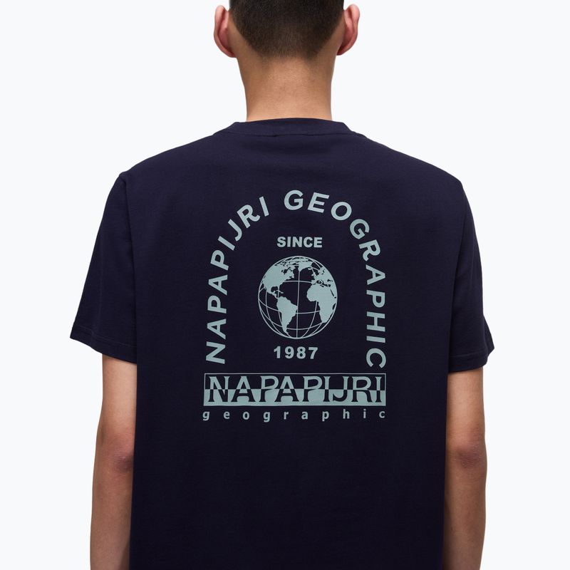 Футболка чоловіча Napapijri S-Dati blu marine 4