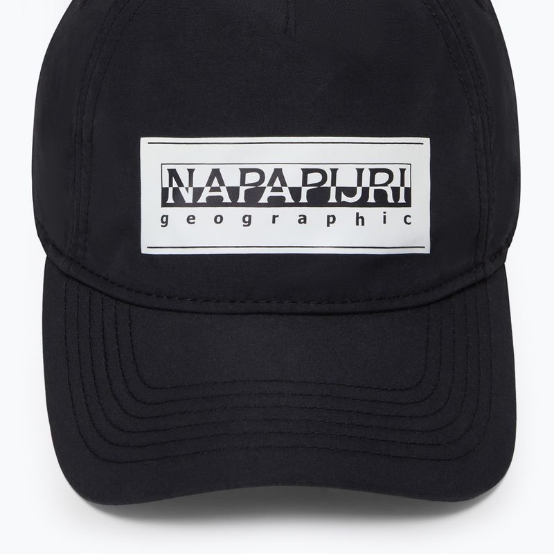 Чоловіча кепка Napapijri F-Box Logo чорна 041 5