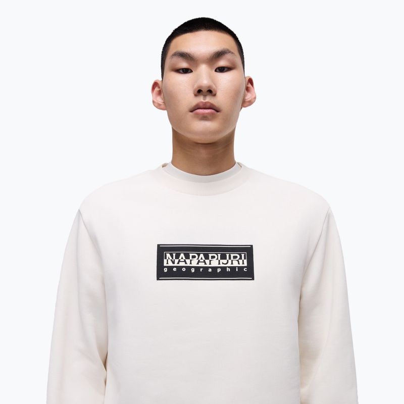 Чоловічий світшот Napapijri B-Box Logo C білий шепіт 3