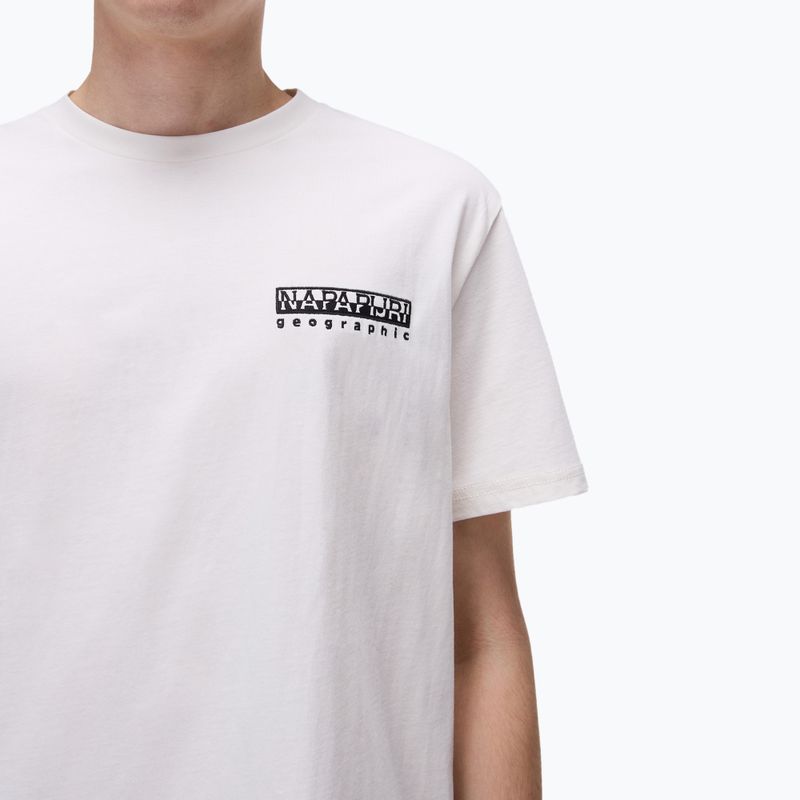 Футболка чоловіча Napapijri S-Vignonil Back white whisper 3