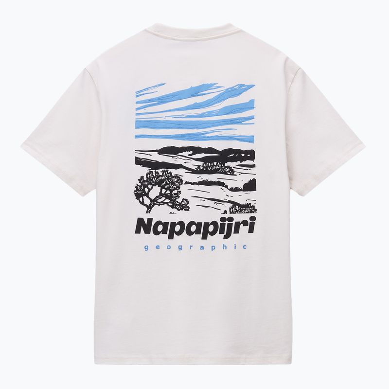 Футболка чоловіча Napapijri S-Vignonil Back white whisper 6