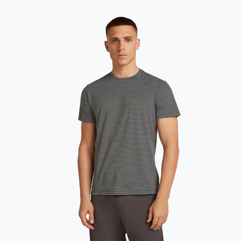 Чоловіча трекінгова футболка icebreaker Merino 150 Tech Lite III midnight navy/snow