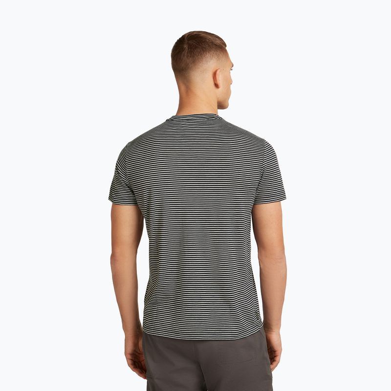 Футболка трекінгова чоловіча icebreaker Merino 150 Tech Lite III midnight navy/snow 3