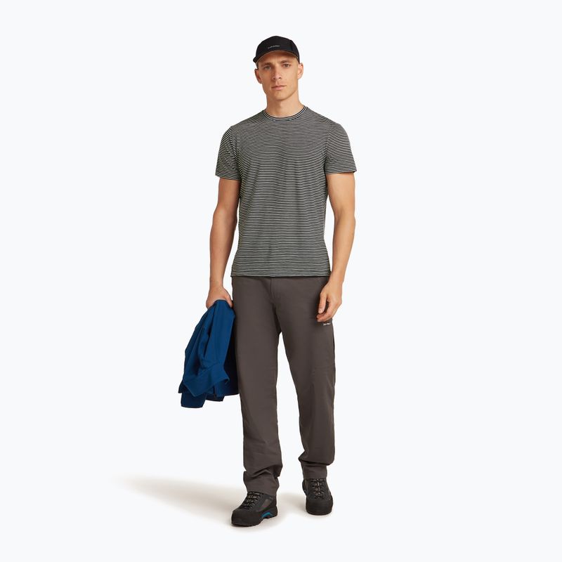 Чоловіча трекінгова футболка icebreaker Merino 150 Tech Lite III midnight navy/snow 4
