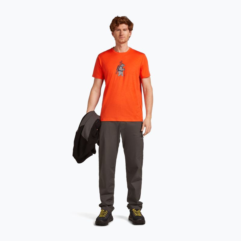 Футболка чоловіча icebreaker Merino 150 Tech Lite Bear Tour fervid 4