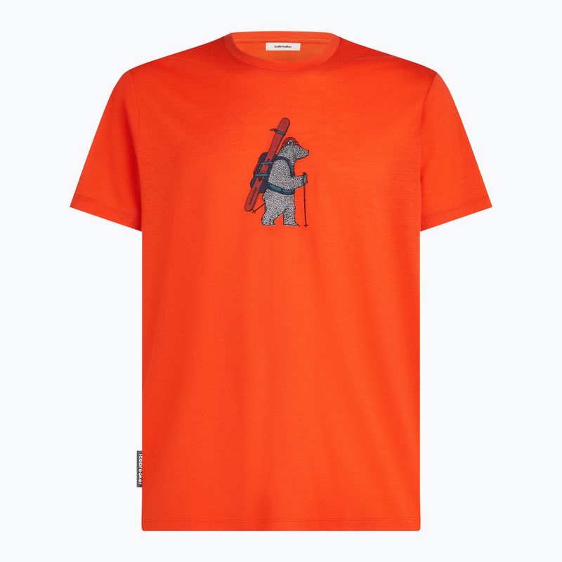 Футболка чоловіча icebreaker Merino 150 Tech Lite Bear Tour fervid 7
