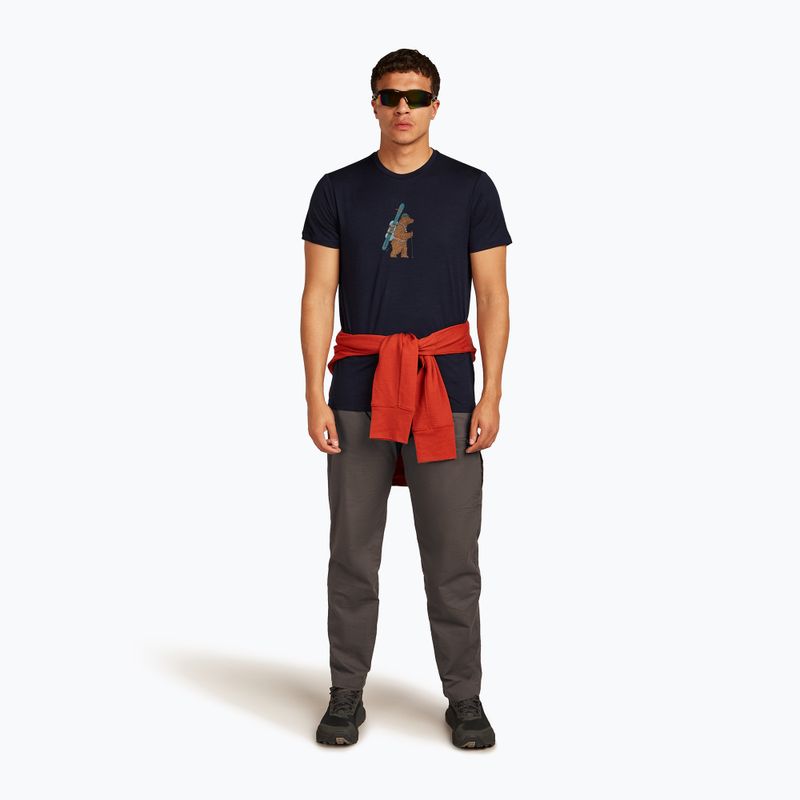 Футболка чоловіча icebreaker Merino 150 Tech Lite Bear Tour midnight navy 4