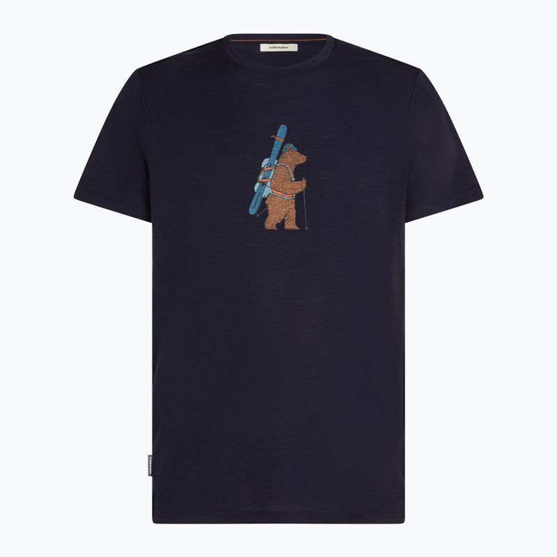Футболка чоловіча icebreaker Merino 150 Tech Lite Bear Tour midnight navy 7
