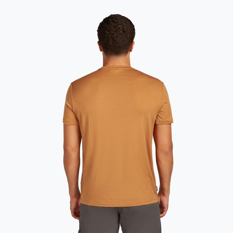 Футболка чоловіча icebreaker Merino 150 Tech Lite The Peaks trail 3