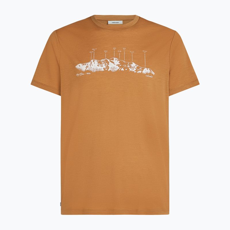 Футболка чоловіча icebreaker Merino 150 Tech Lite The Peaks trail 7