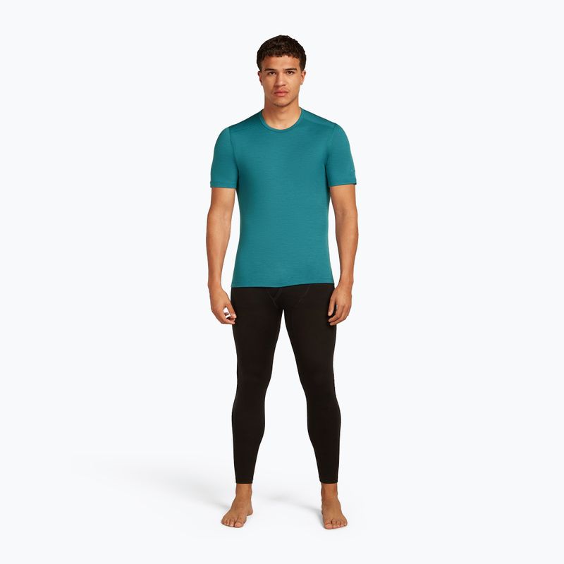 Футболка термічна чоловіча Icebreaker 200 Oasis Crewe topaz 3