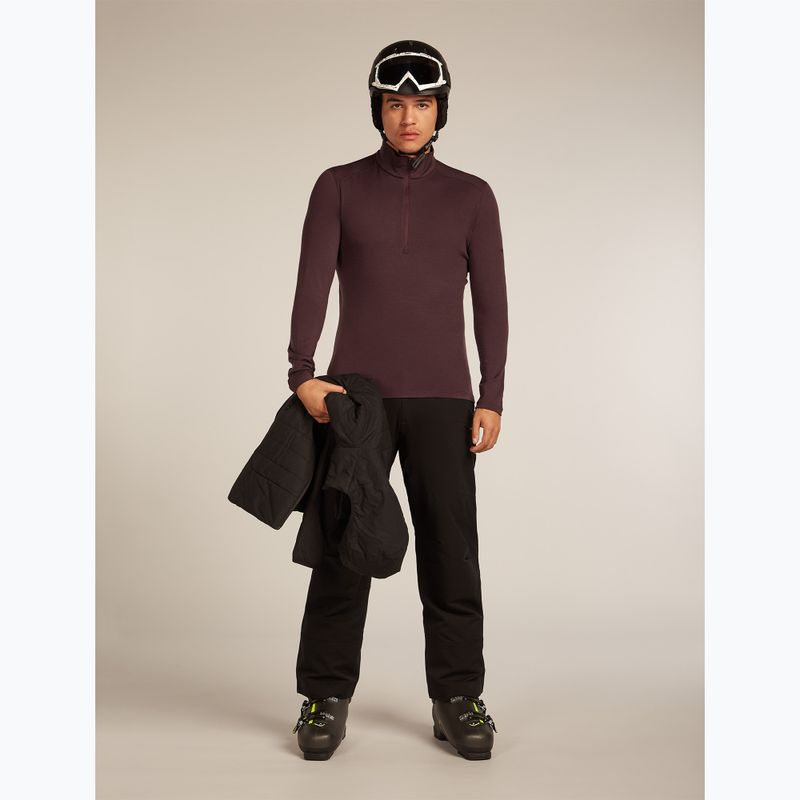 Кофта термічна чоловіча icebreaker 260 Tech LS Half Zip java 8