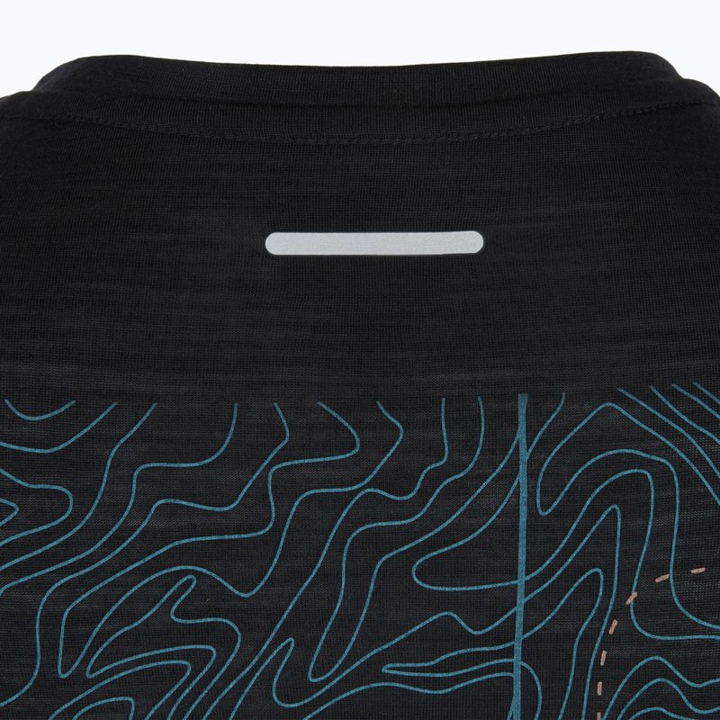 Чоловіча футболка icebreaker Merino Blend 125 Cool-Lite Sphere Trail чорна 5