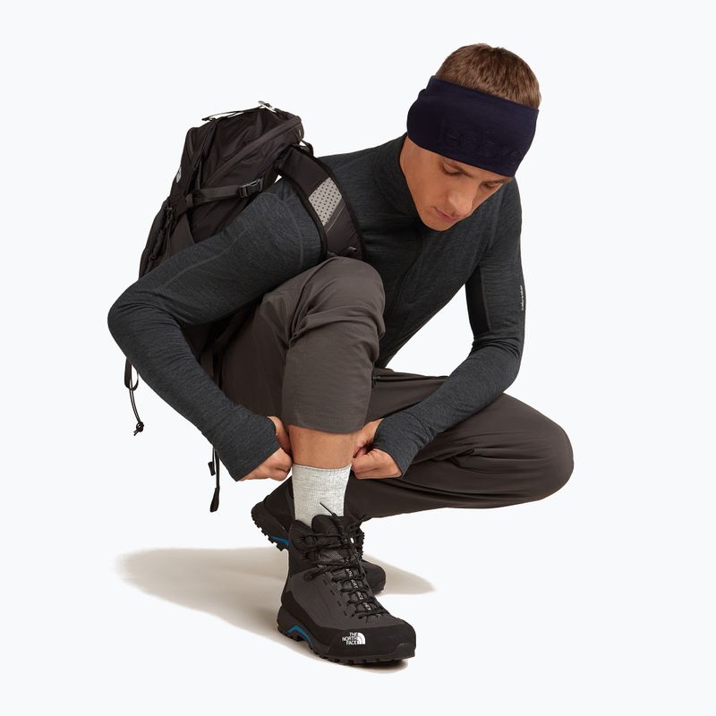 Чоловічі шкарпетки Icebreaker Merino Hike+ Light Crew шкарпетки хуртовина верес/сплав 5