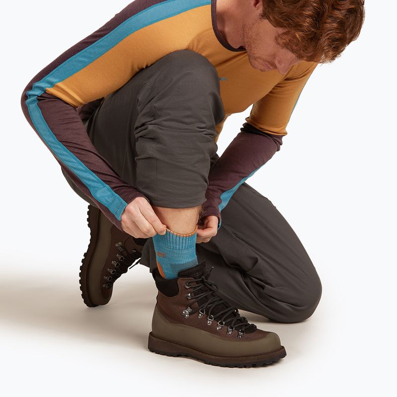 Шкарпетки чоловічі icebreaker Merino Hike+ Medium Crew topaz/trail 5