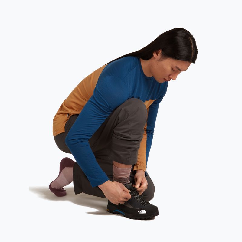 Шкарпетки чоловічі icebreaker Merino Hike+ Medium Crew Across the Peaks summit/java/obsidian 5