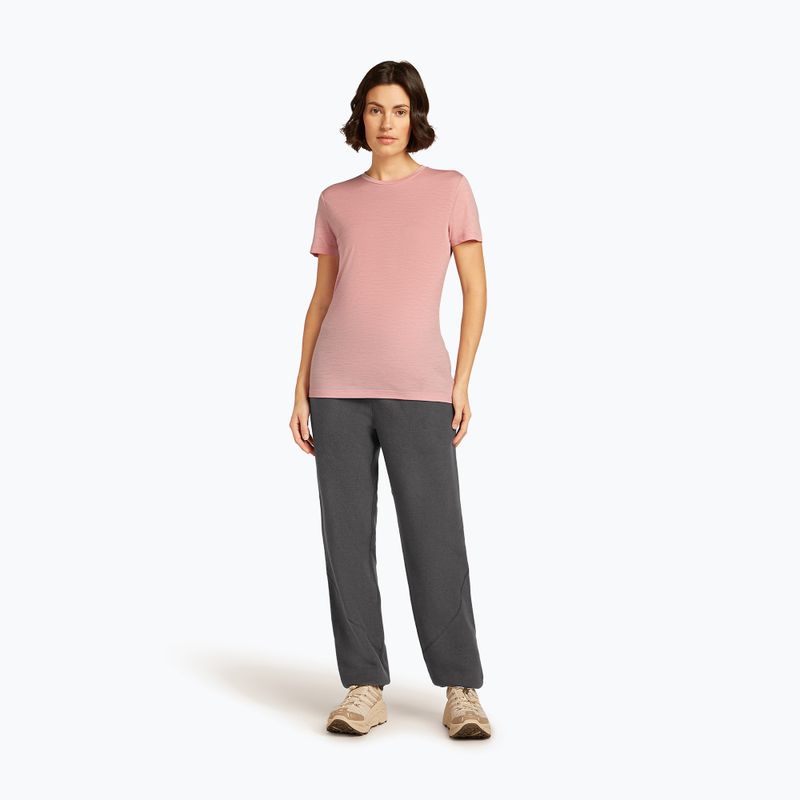 Жіноча трекінгова футболка icebreaker Merino 150 Tech Lite III Tee blush 2