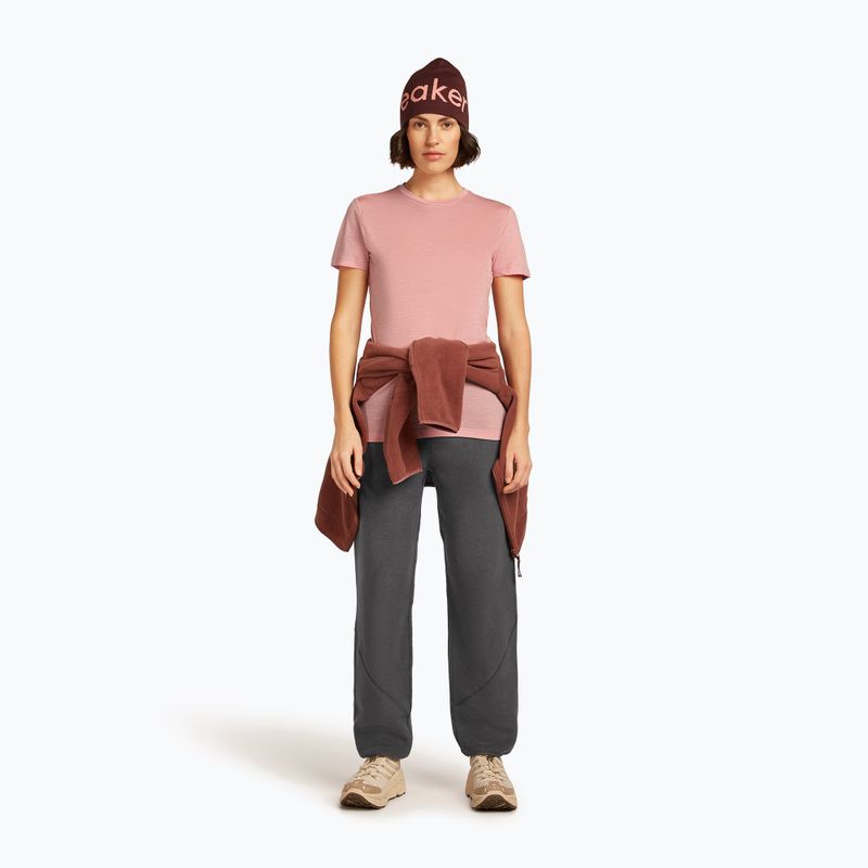 Жіноча трекінгова футболка icebreaker Merino 150 Tech Lite III Tee blush 4