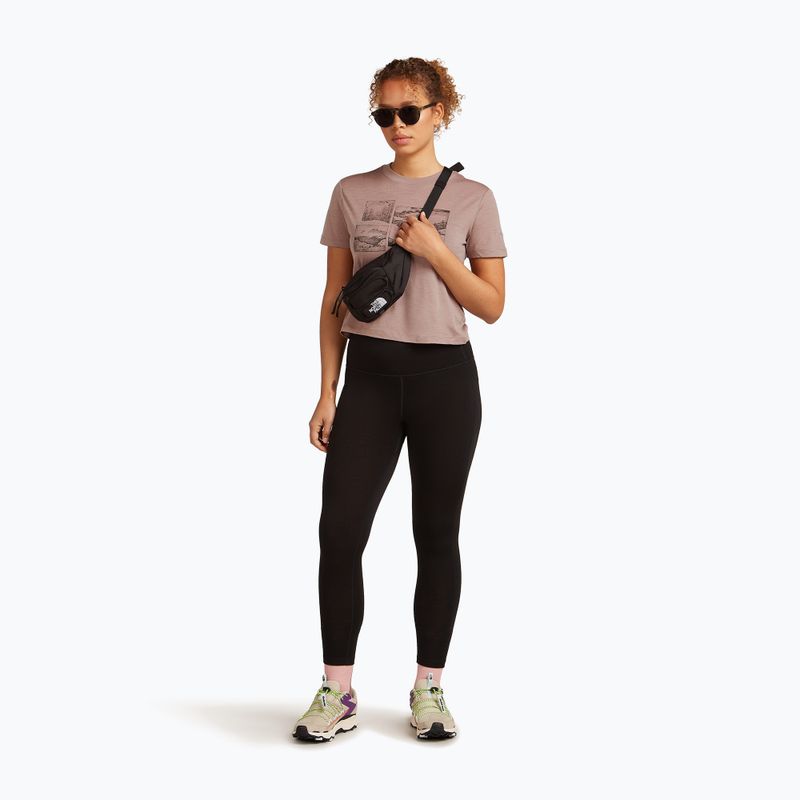 Футболка жіноча icebreaker Merino 150 Tech Lite Crop The Climb summit 4