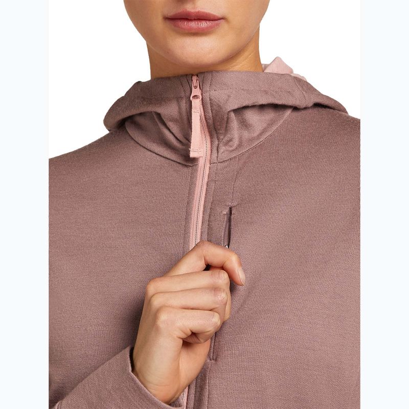 Льодолазка жіноча Merino 260 Quantum IV Zip Hoodie вершина/рум'янець 6