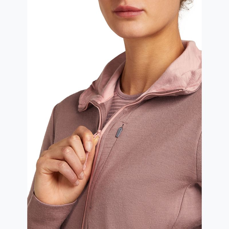 Льодолазка жіноча Merino 260 Quantum IV Zip Hoodie вершина/рум'янець 7