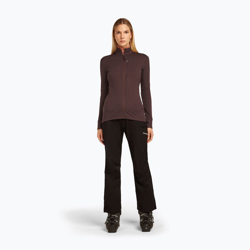 Кофта жіноча icebreaker Merino 260 Quantum Zip java 2