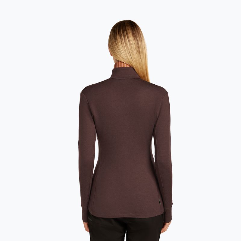 Кофта жіноча icebreaker Merino 260 Quantum Zip java 3