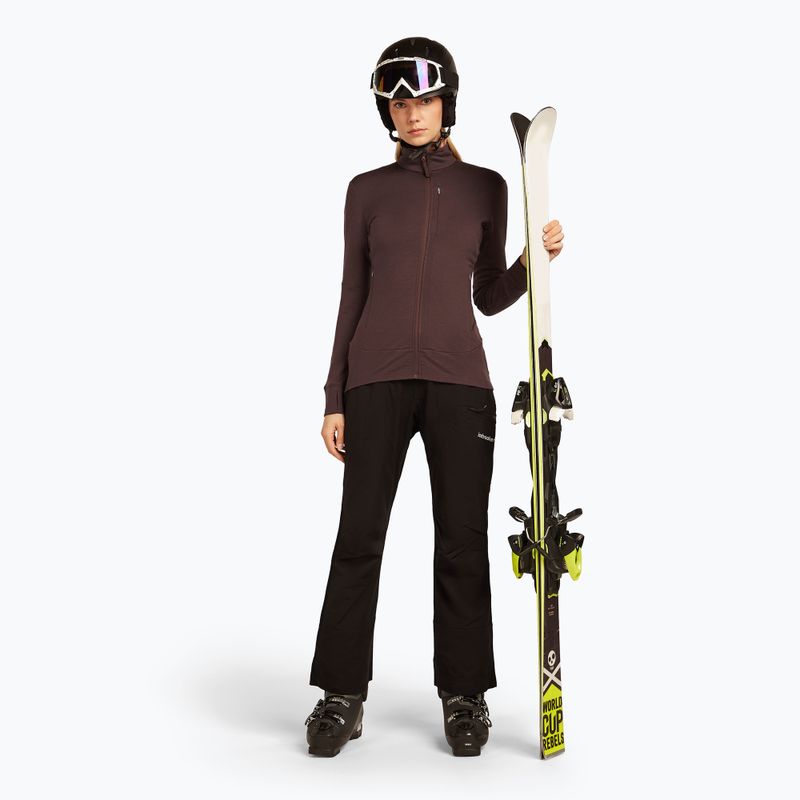 Кофта жіноча icebreaker Merino 260 Quantum Zip java 4