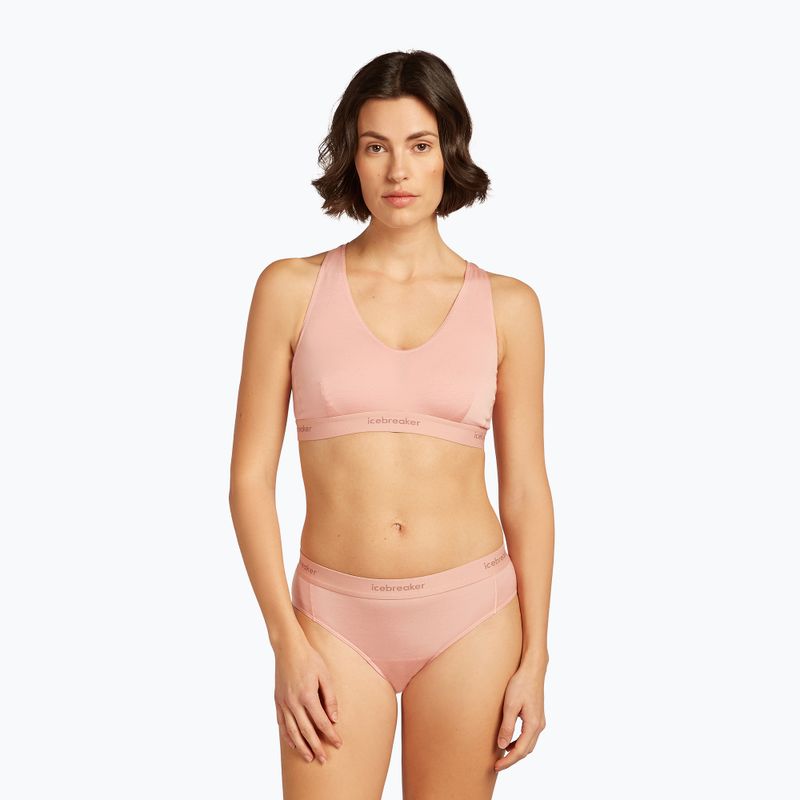 Бюстгальтер термічний icebreaker Merino 125 Cool-Lite Sprite Racerback blush 2
