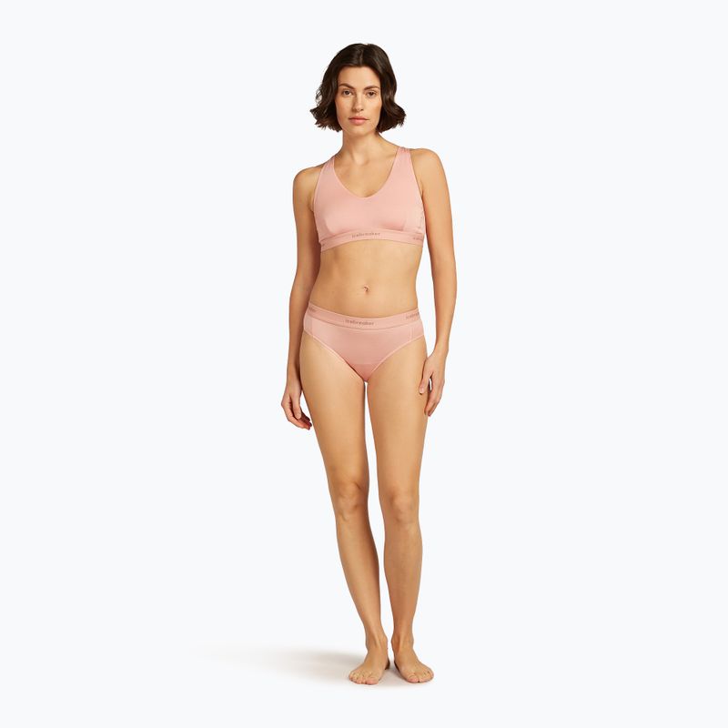 Бюстгальтер термічний icebreaker Merino 125 Cool-Lite Sprite Racerback blush 3