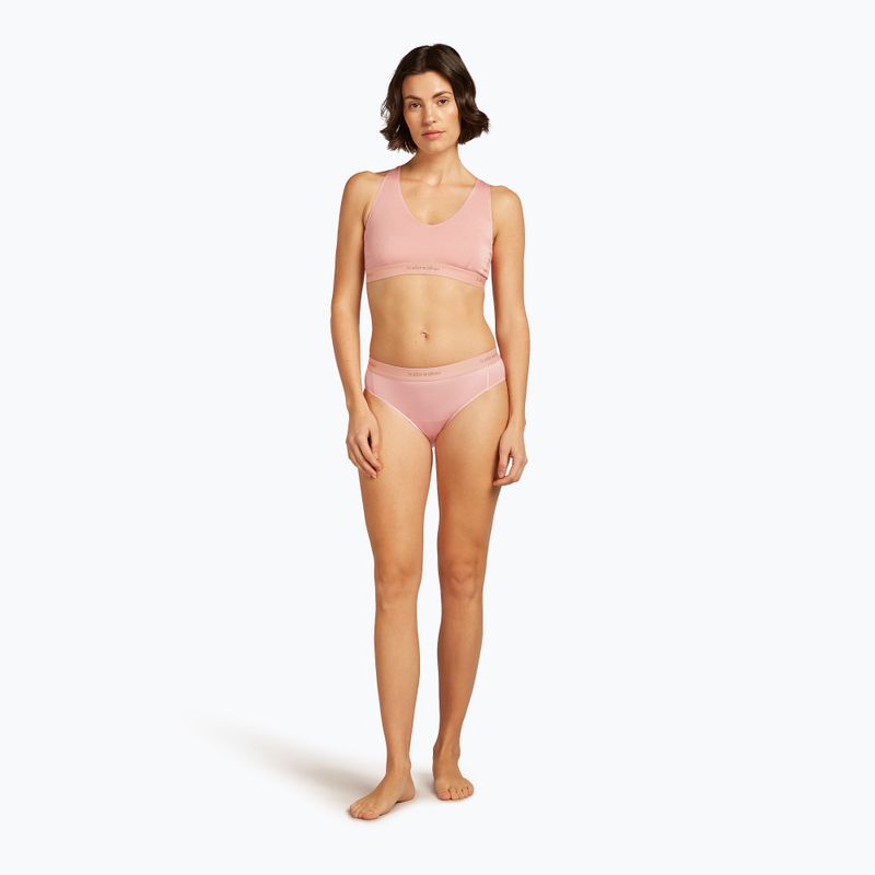 Труси термічні жіночі icebreaker Merino 125 Cool-Lite Sprite Hipster blush 3