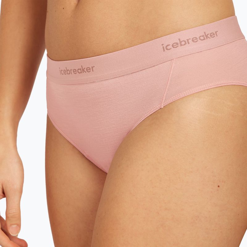 Жіночі термотруси Icebreaker Merino 125 Cool-Lite Sprite Hipster рум'яні 6