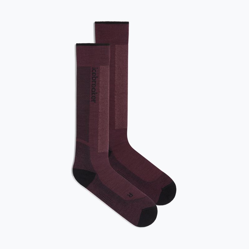 Шкарпетки гірськолижні жіночі Icebreaker Merino Ski+ Light OTC java/black/summit 2