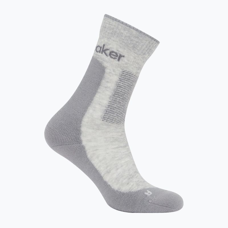 Шкарпетки жіночі icebreaker Merino Hike+ Medium Crew blizzard heather/alloy