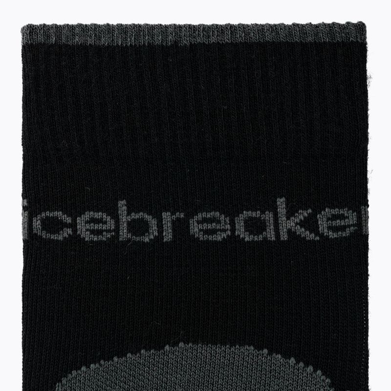 Шкарпетки чоловічі icebreaker Merino Hike+ Light Crew 2 пари black/obsidian 3
