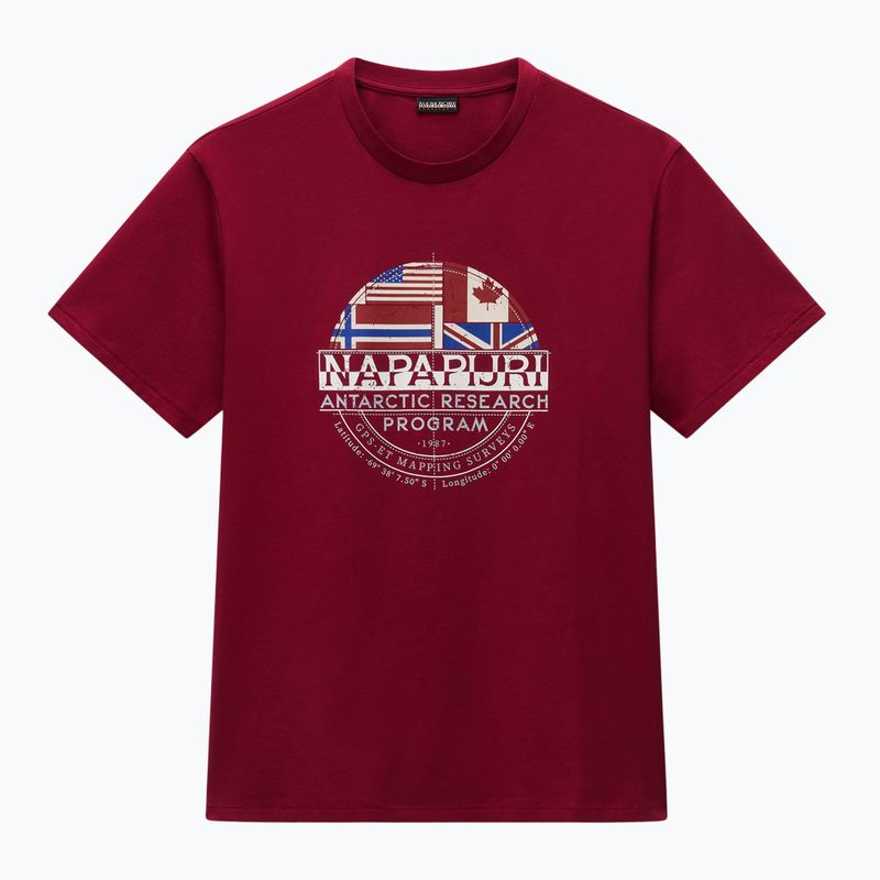 Футболка чоловіча Napapijri S-Turin 1 tibetan red R1E