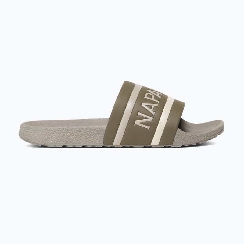 Шльопанці чоловічі Napapijri NP0A4IQV dark olive 2