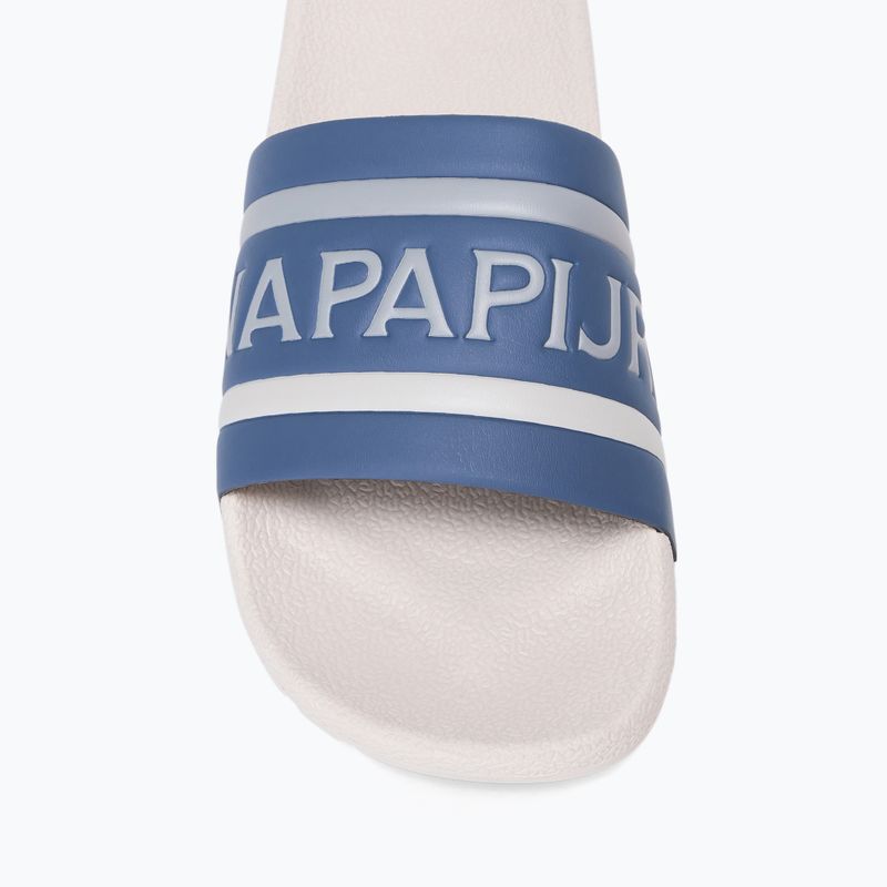 Шльопанці чоловічі Napapijri NP0A4IQV white/navy 7
